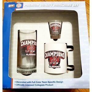 Alabama State 2009/2010 Football Drinkware Set